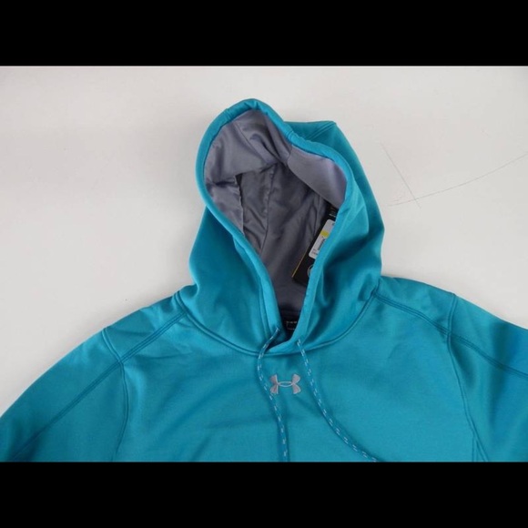 Under Armour Men's Double Threat Fleece Hoodie MD - Picture 8 of 8